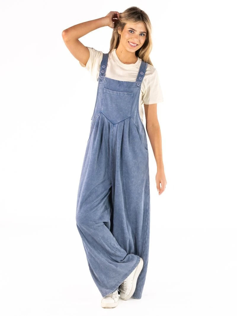Simply Southern Denim Wash Overalls
