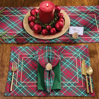 Saint Nicholas Tartan Napkin