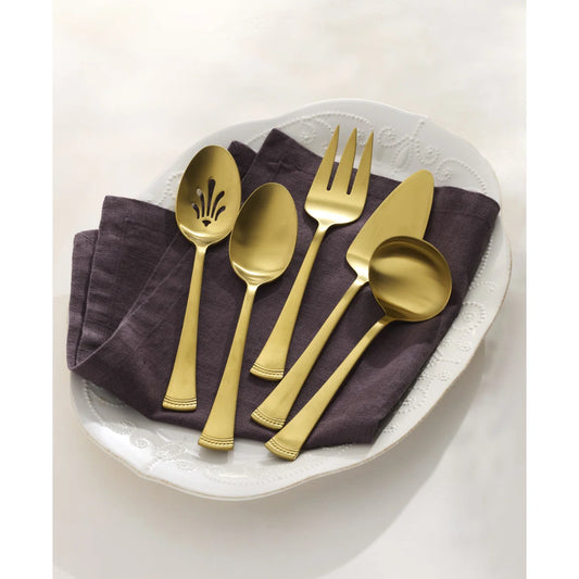 Portola Gold Satin 5 pc Hostess Set