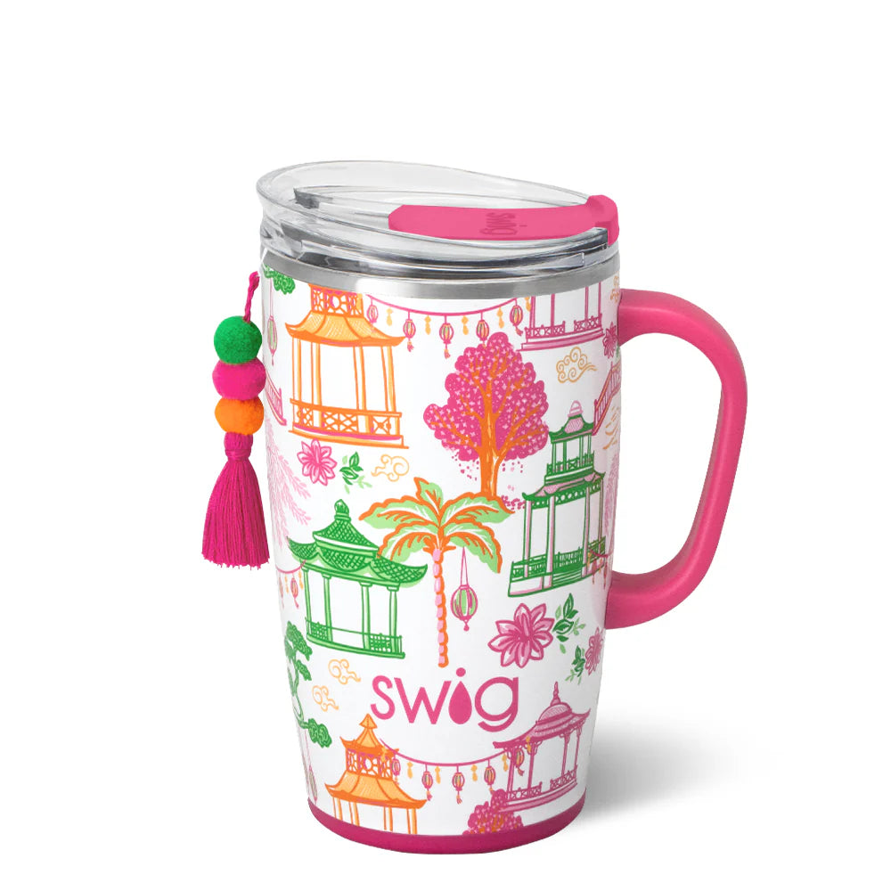 Swig Pagoda Paradise Travel Mug - 18 oz