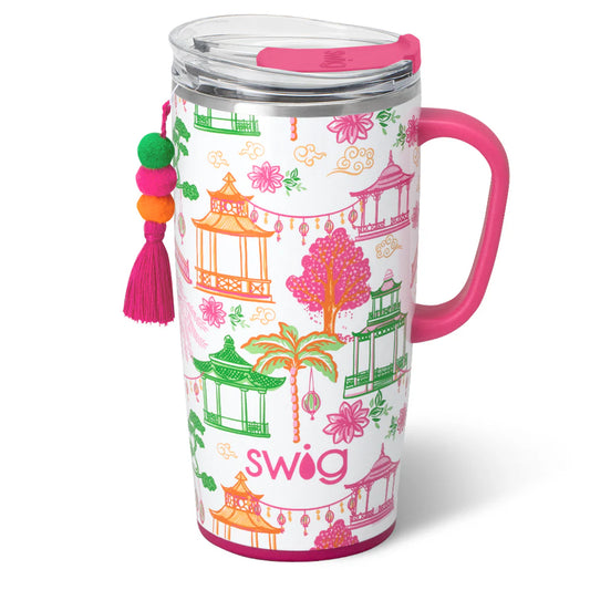 Swig Pagoda Paradise Travel Mug - 22oz
