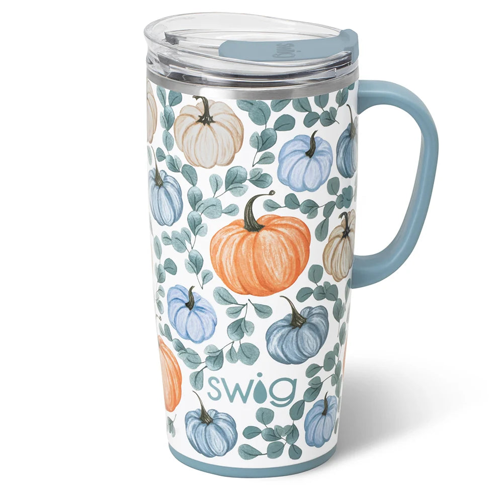 Pumpkin Grove Travel Mug  22 oz