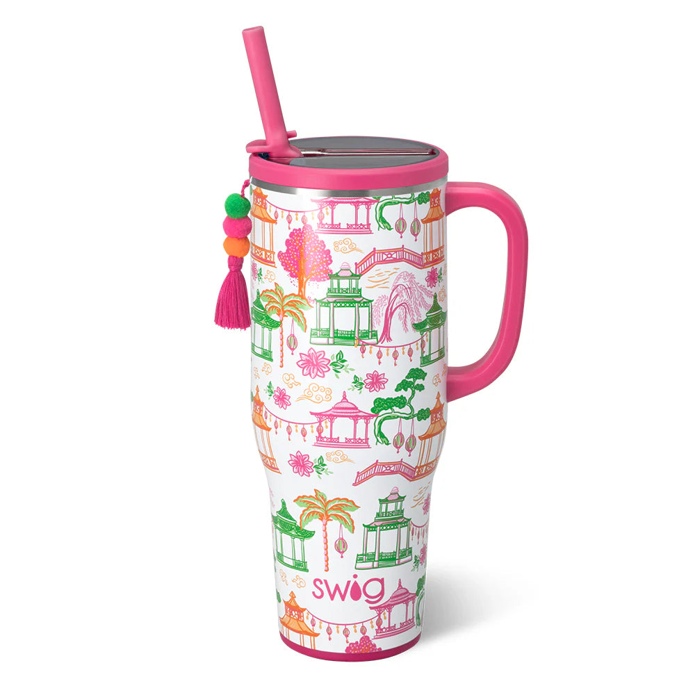 Swig Pagoda Paradise Mega Mug - 40oz