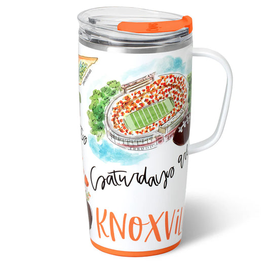 Saturdays in Knoxville 22oz Swig Travel Mug