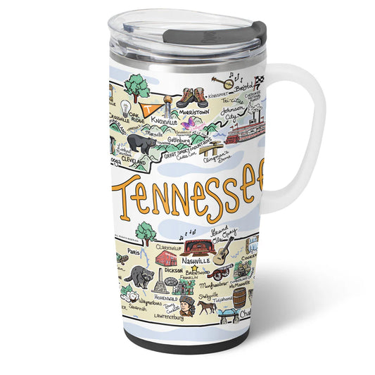 SWIG Tennessee Travel Mug - 22 0z