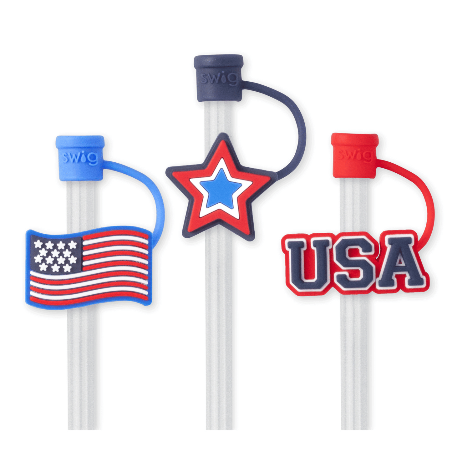 Swig Oh My Stars Straw Topper Set