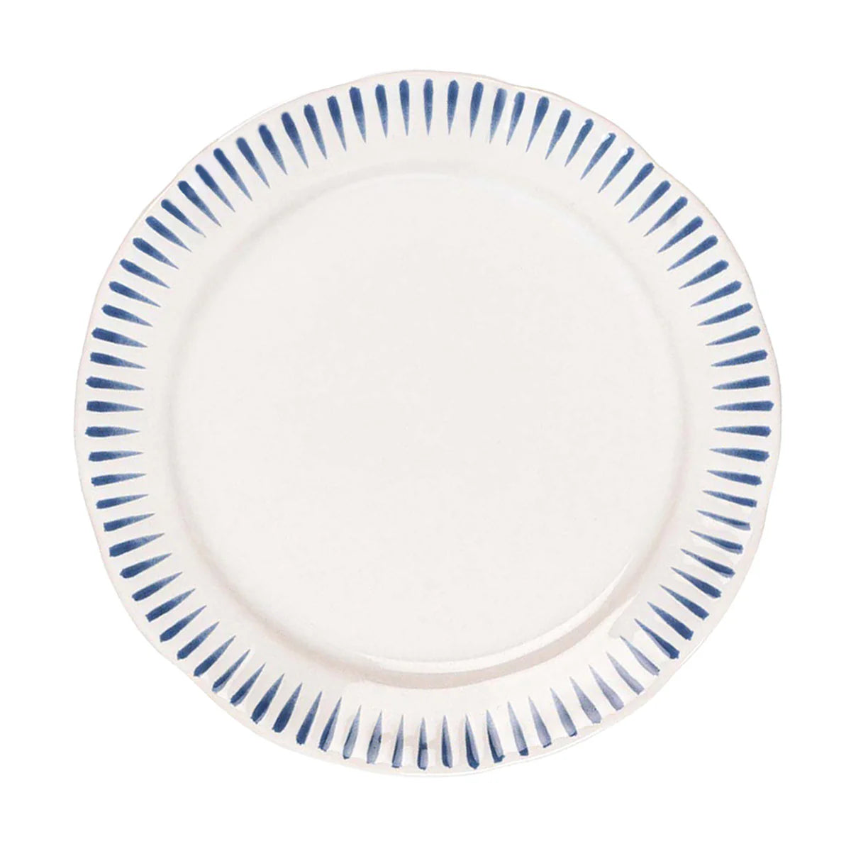 Sitio Stripe Deft Blue Dinner Plate
