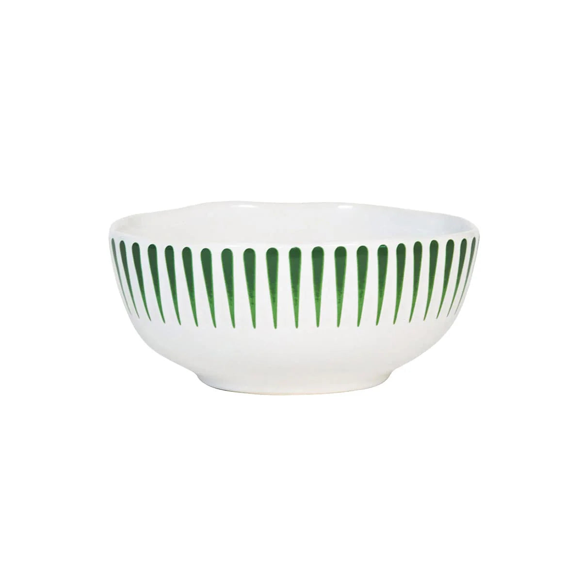 Sitio Stripe Basil Cereal Bowl