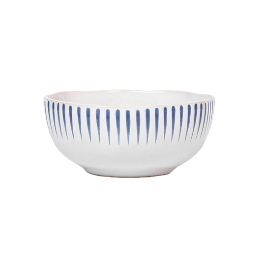 Sitio Stripe Deft Blue Cereal Bowl