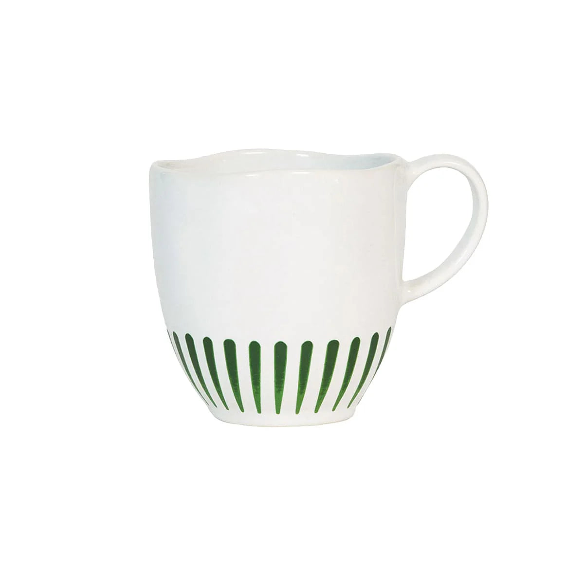 Sitio Stripe Basil Mug