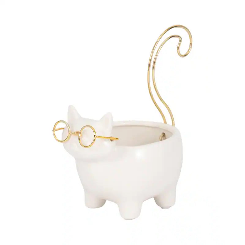 Kitty Trinket Dish