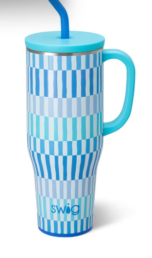 Glacier Stripe Mega Mug 40oz