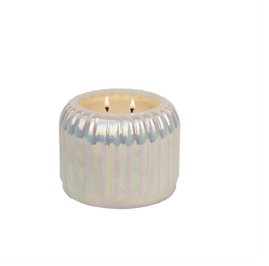 Large Iridescent Sweet Grace Candle