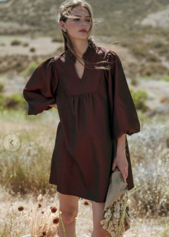 Camillia Burgandy Dress