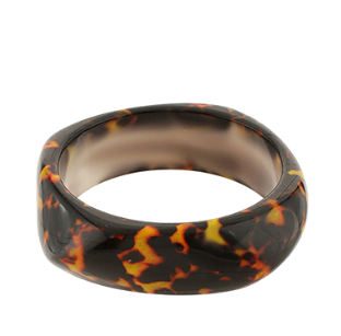 Animal Print Acrylic Bracelet