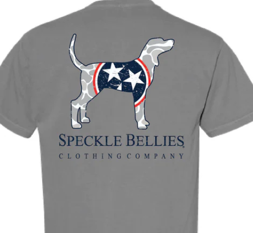 Tri Star Dog Navy Shirt