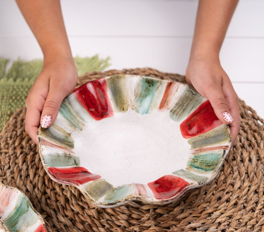 Candy Stripe Bowl