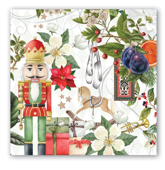 Nutcracker Suite Cocktail Napkin