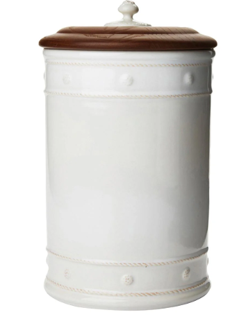 Berry & Thread 11.5" Canister- Whitewash