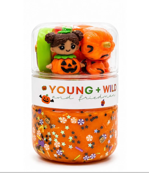 Grab & Go Dough Jar - Jack-O-Lantern -