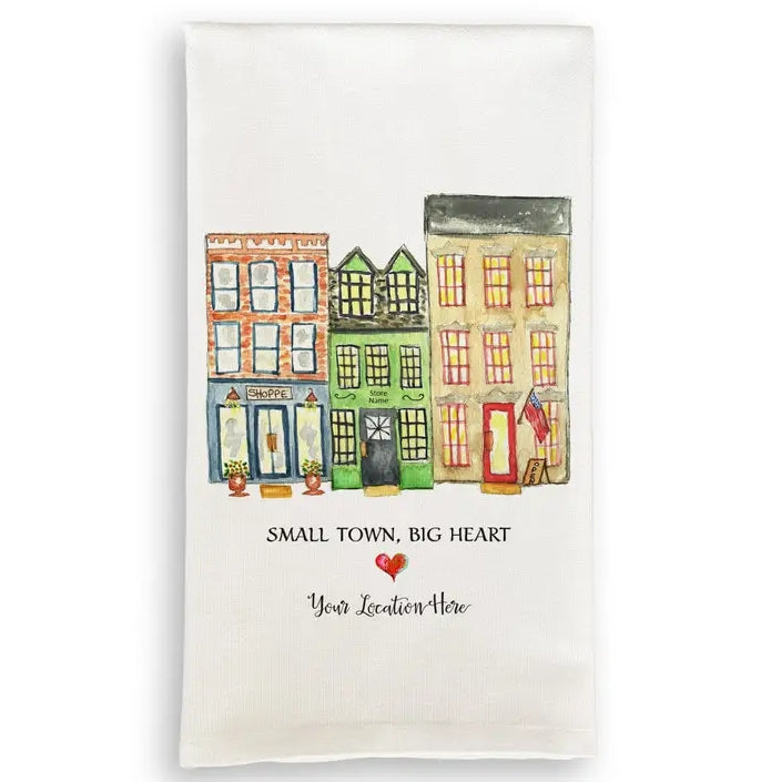 Paris, TN Town Tea Towel