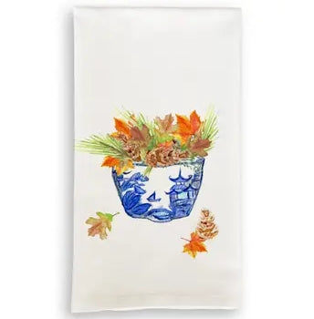Fall Leaves Tea Towel