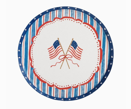 4th of July Dessert Plates