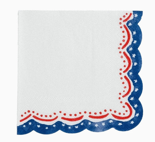 4th of July Cocktail Napkin