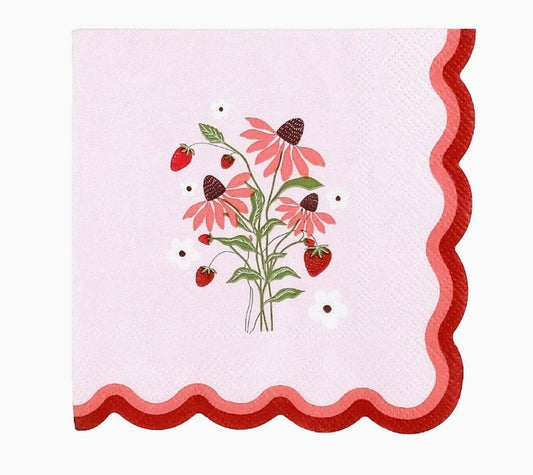 Sweet Berry Patch Cocktail Napkins