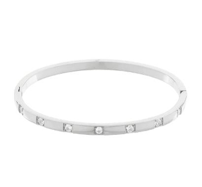 Silver Royal Radiance Cuff Bracelet