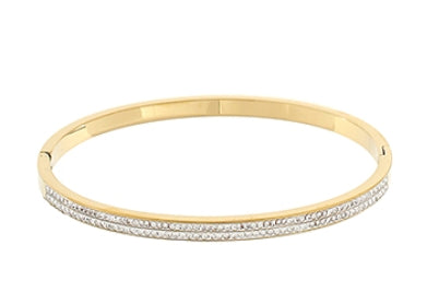 Golden Glamour Cuff Bracelet