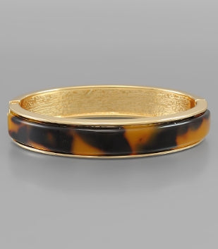Gold and Tortoise Bracelet