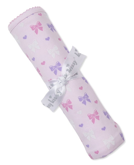 Pink Billow Bow Blanket