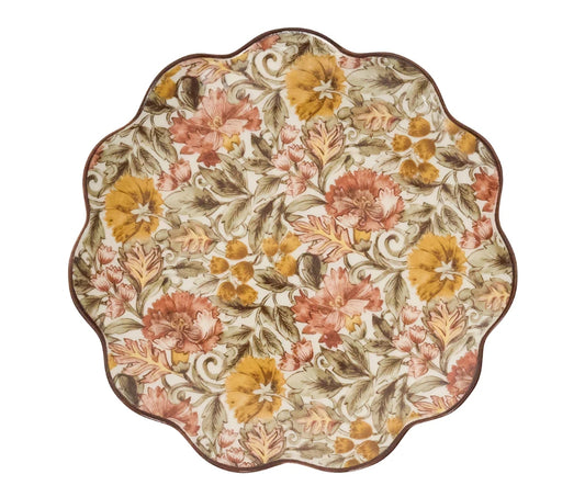 Willa Dessert/ Salad Plate - Amber Willa