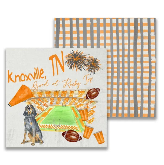 Tennessee Game Day Cocktail Napkins