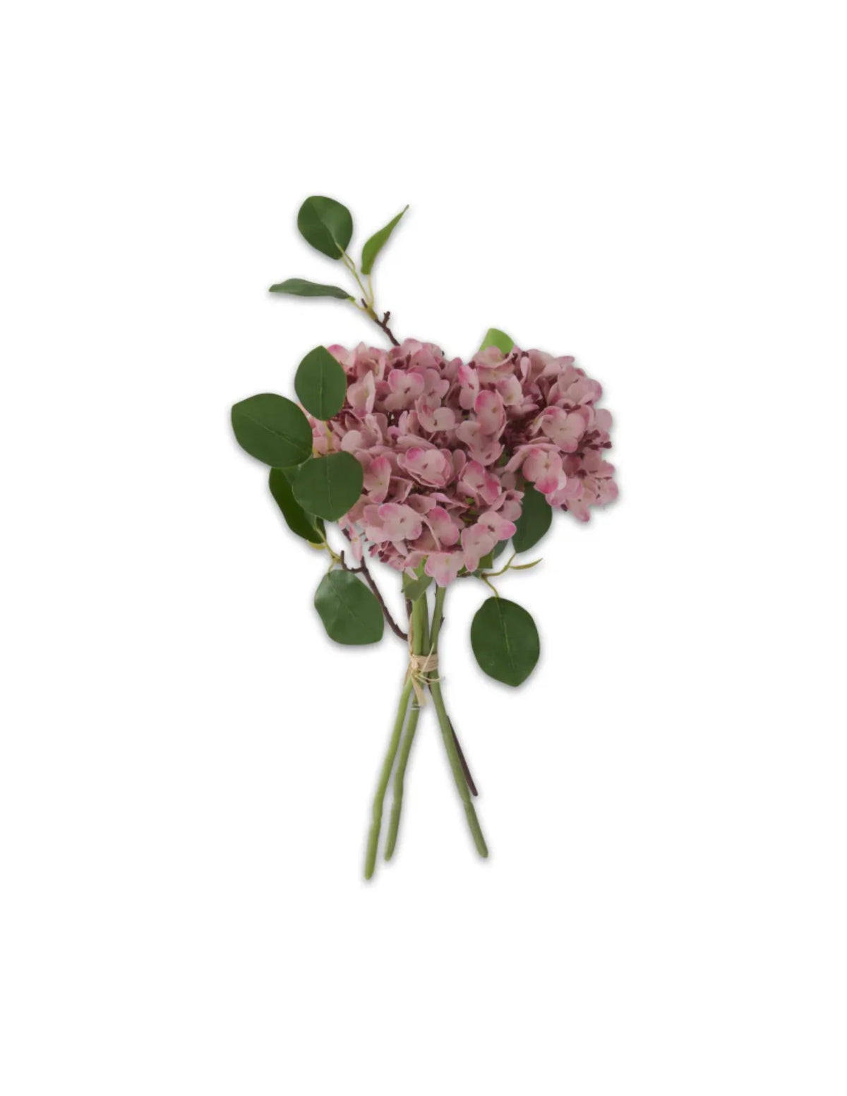 Real Touch Dark Pink Hydrangea Bundle