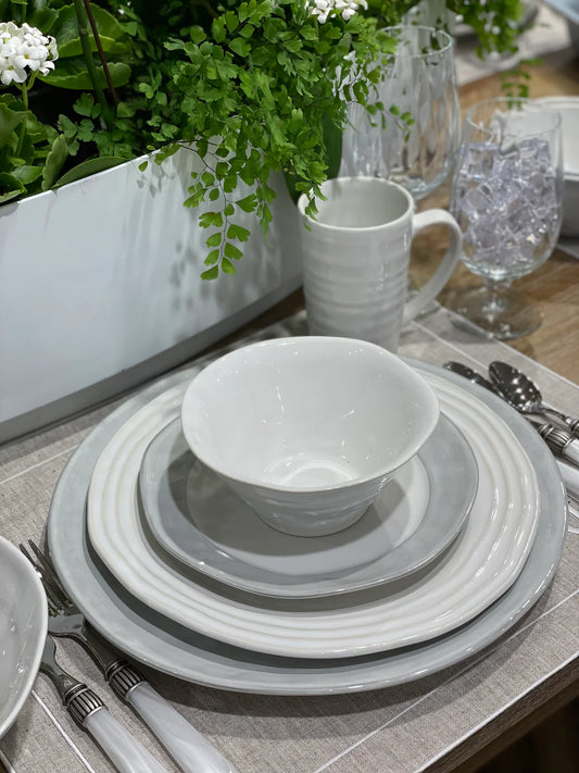 Skyros Terra Dinner Plate  White
