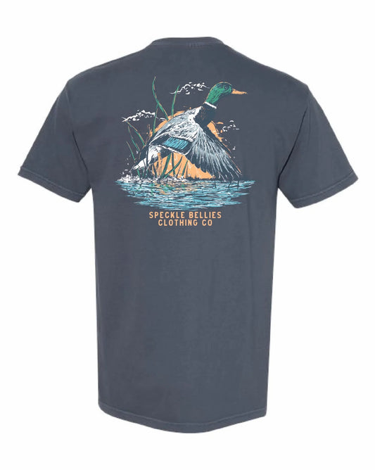 Speckle Bellies Mallard Pocket Tee