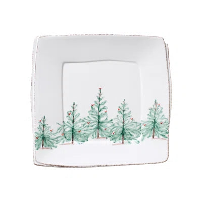 Lastra Holiday Square Melamine Platter