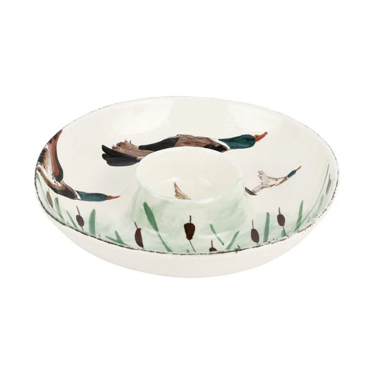 Vietri Wildlife Chip & Dip