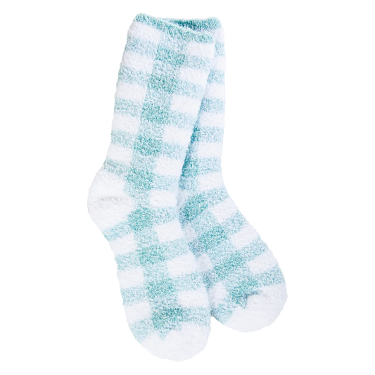 Turquoise Check