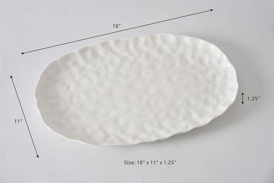 Willow large Oval Serving Tray