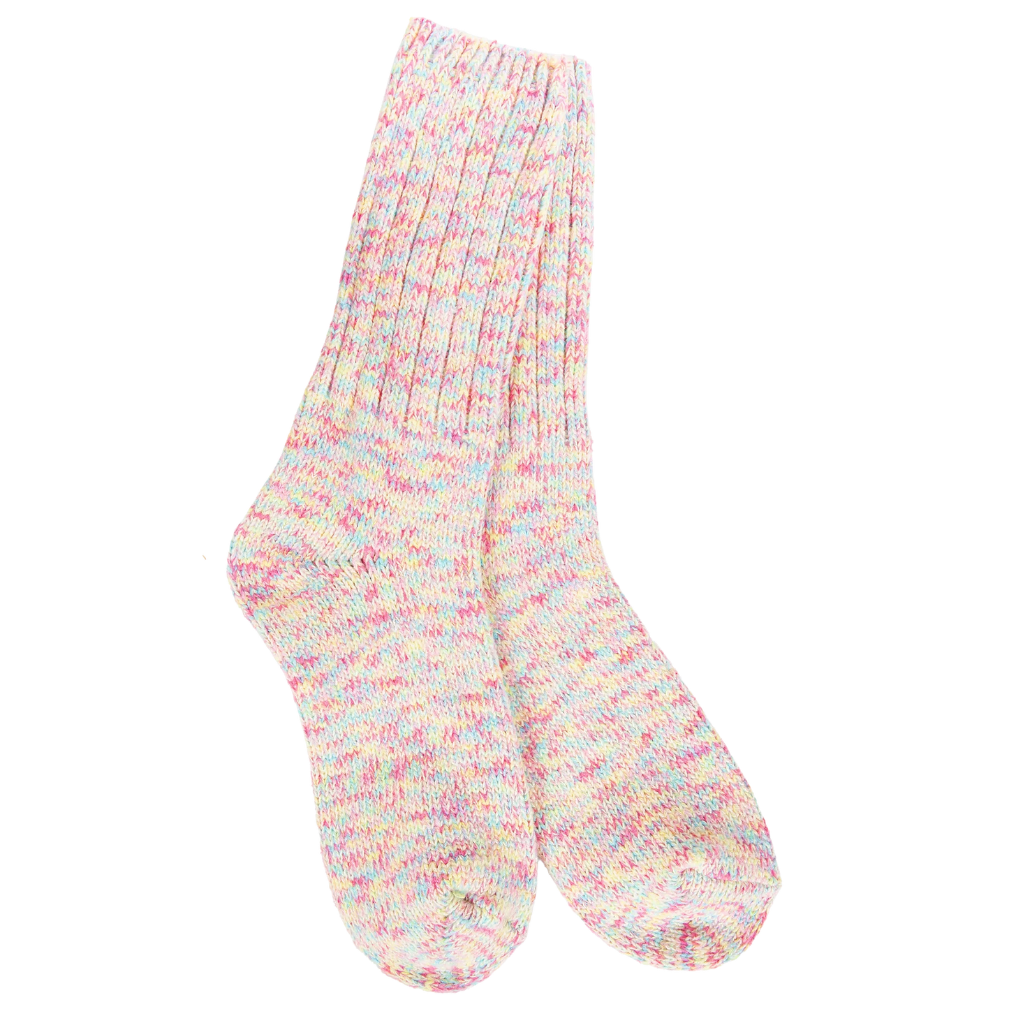 World's Softest Socks Whimsy Weekend Rag Crew Sock