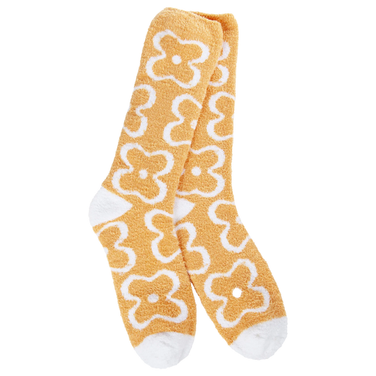 Socks - Cozy Collection - Flower Amber