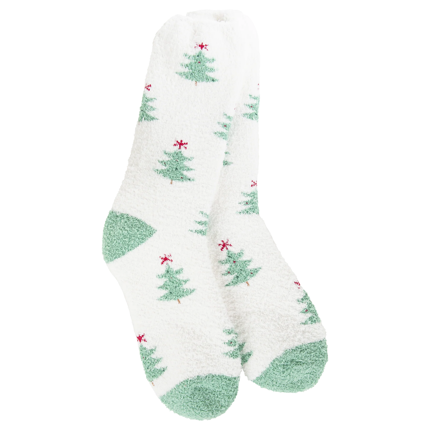 Holiday Forest  Cozy Crew Socks
