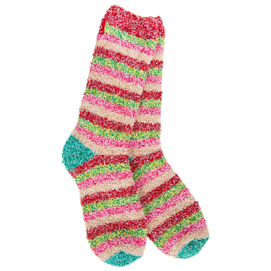 World's Softest Socks Holiday Multi Crew