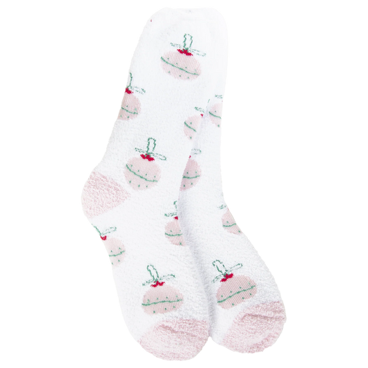 Holiday Ornament Ball Crew Socks