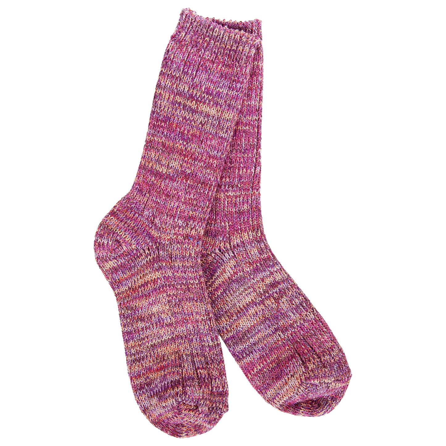 World's Softest Socks Moonstone Missoni Crew Socks