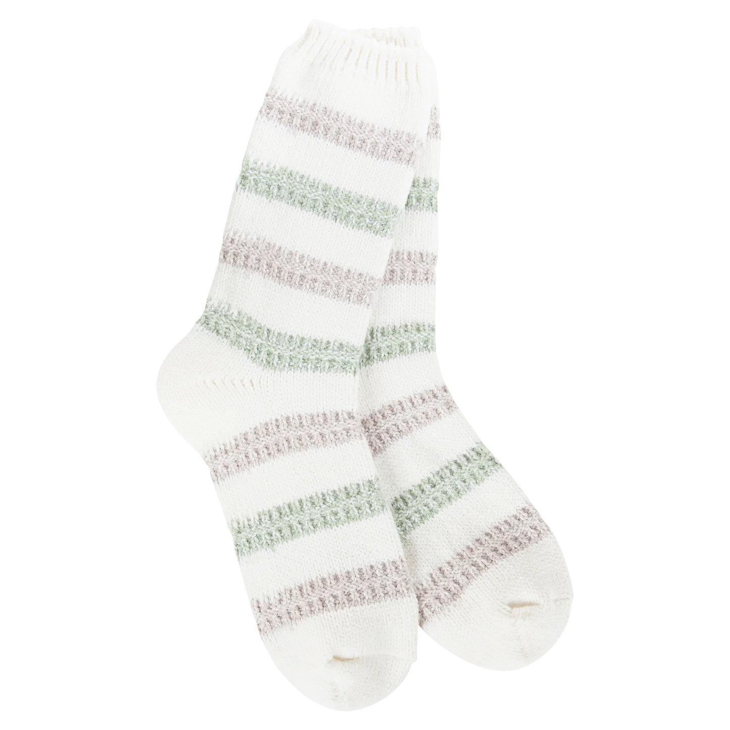Meadow Stripe Crew Socks