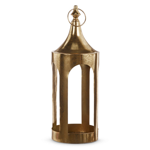 21 in. Gold Lantern